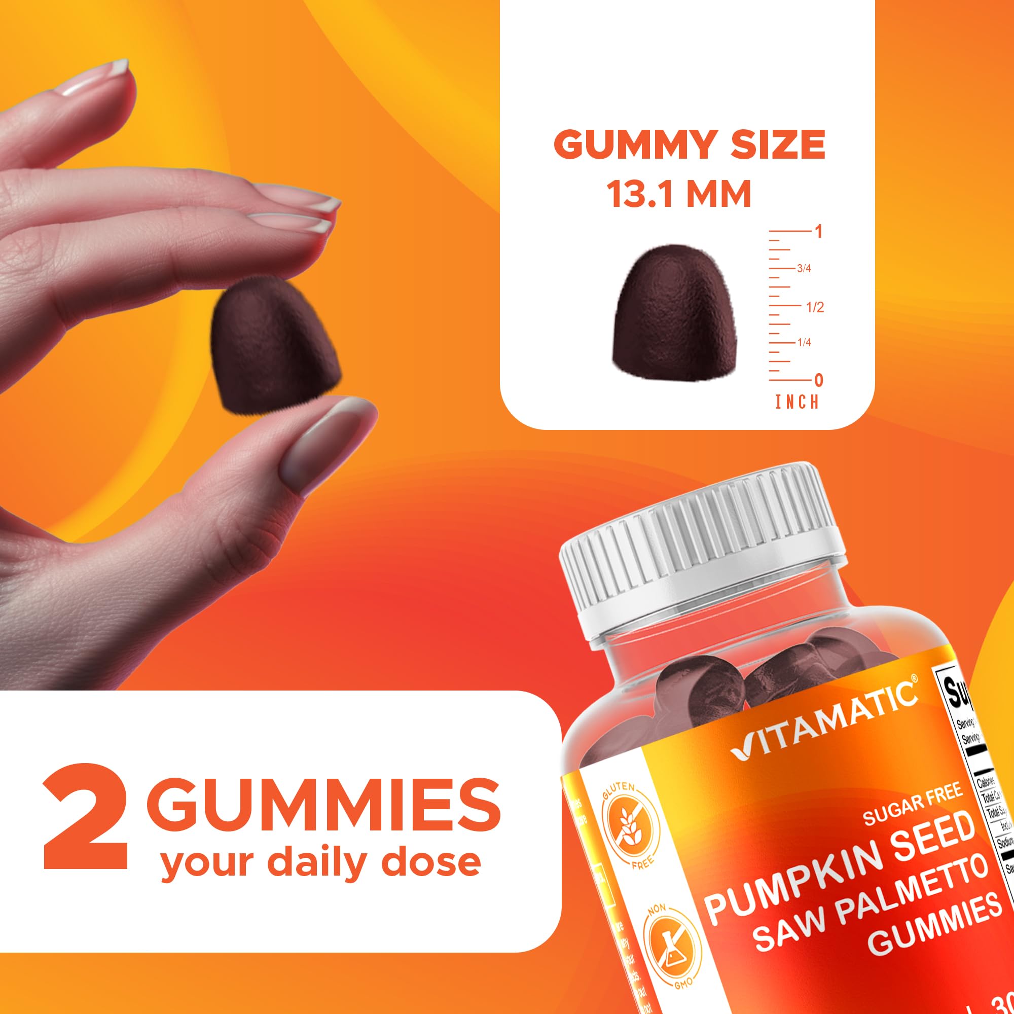 Pumpkin seed extract 3000 mg equivalent visual - supplement label