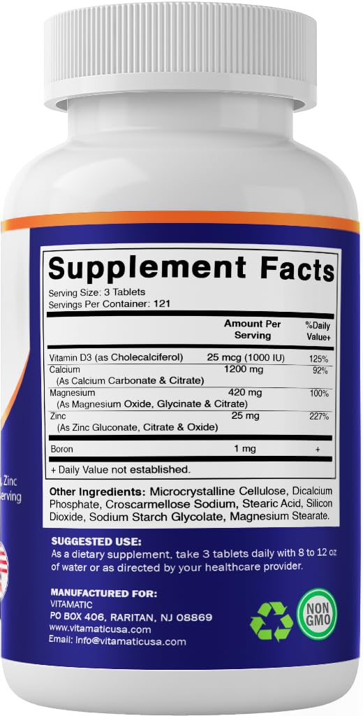 Product shot showing label details on countertop