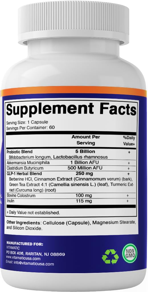 60-capsule bottle packaging and label