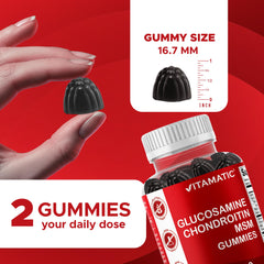 Pack of 120 count gummies front view