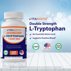 Vitamatic bottle showing 120 tablets per bottle