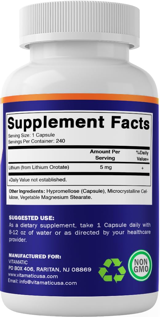 Capsules displayed near bottle