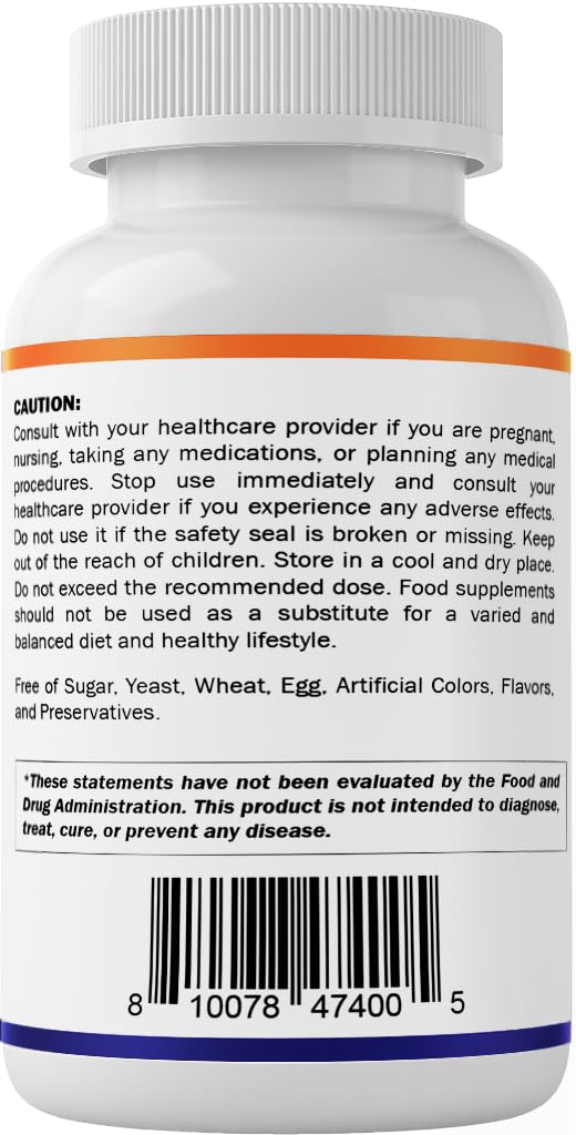 Supplement facts and claims on Vitamatic Magnesium Aspartate label