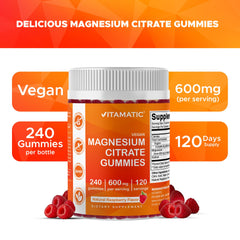 Ingredients: vegan-friendly pectin base for Vitamatic gummies