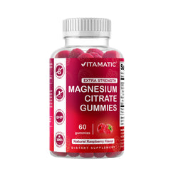 Front label of Vitamatic Extra Strength Magnesium Gummies