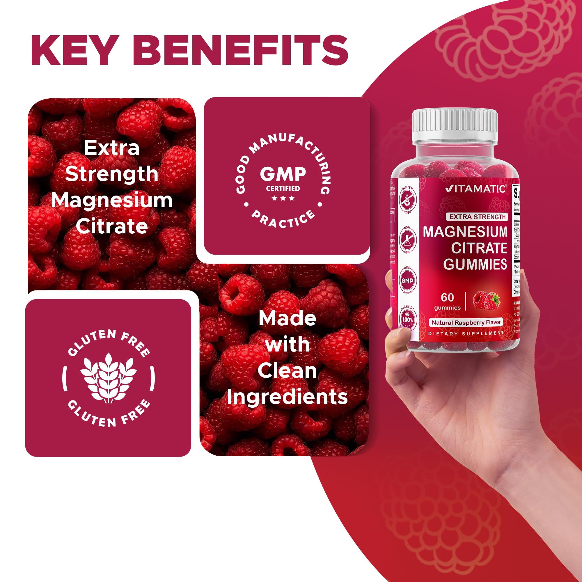 Serving showing 255 mg elemental magnesium per serving