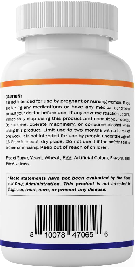 Nighttime routine with melatonin bottle on nightstand