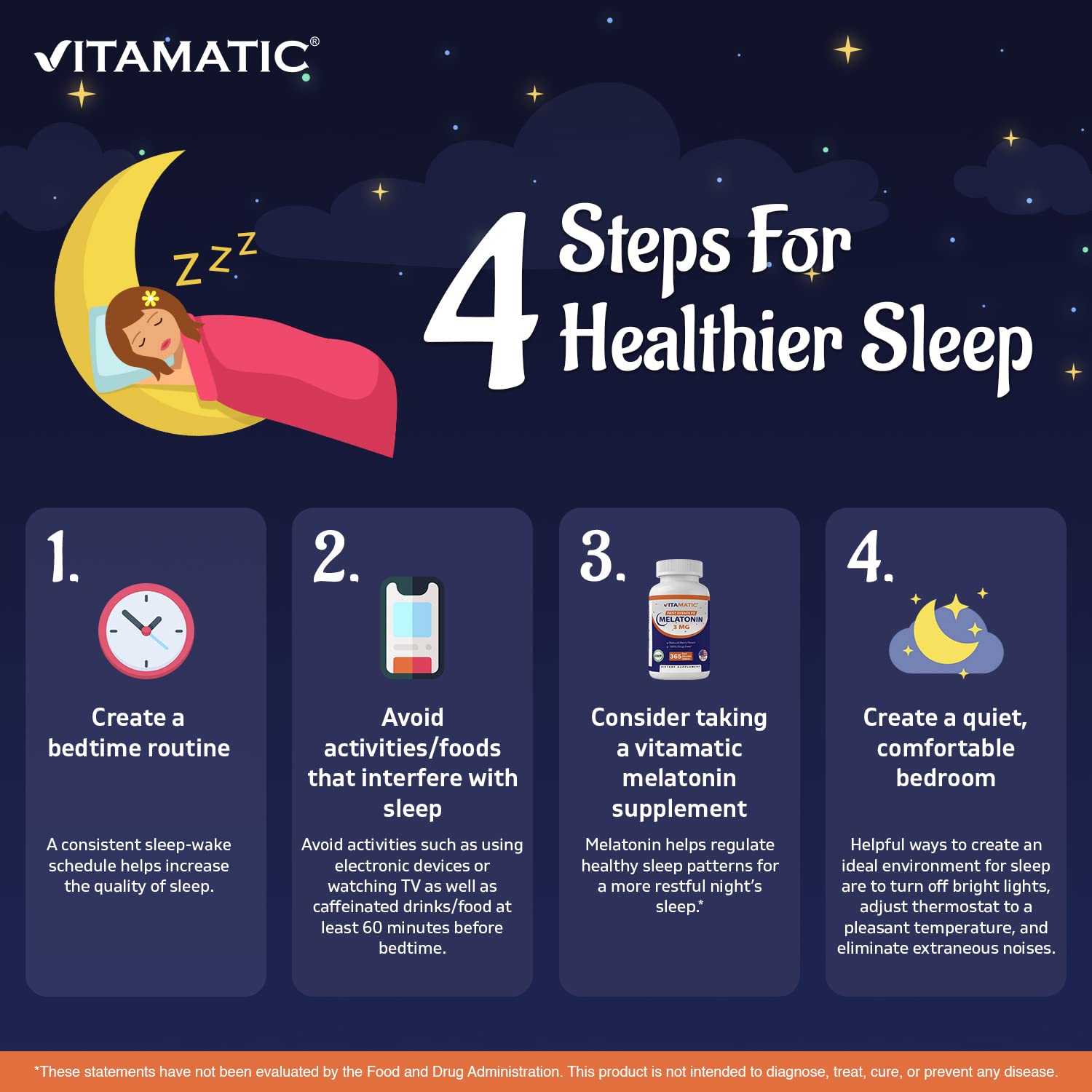 Fast-dissolve melatonin tablet