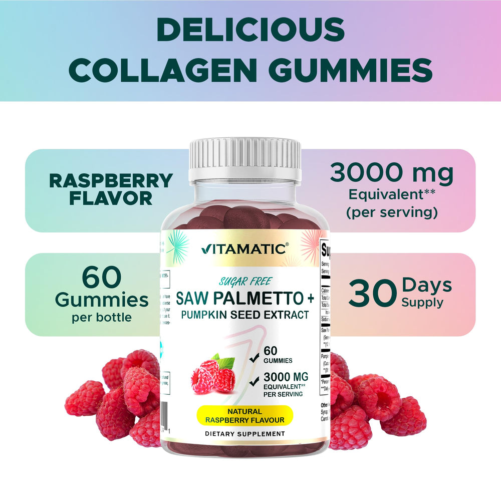 Gummy bottle front label highlighting 3000 mg per serving