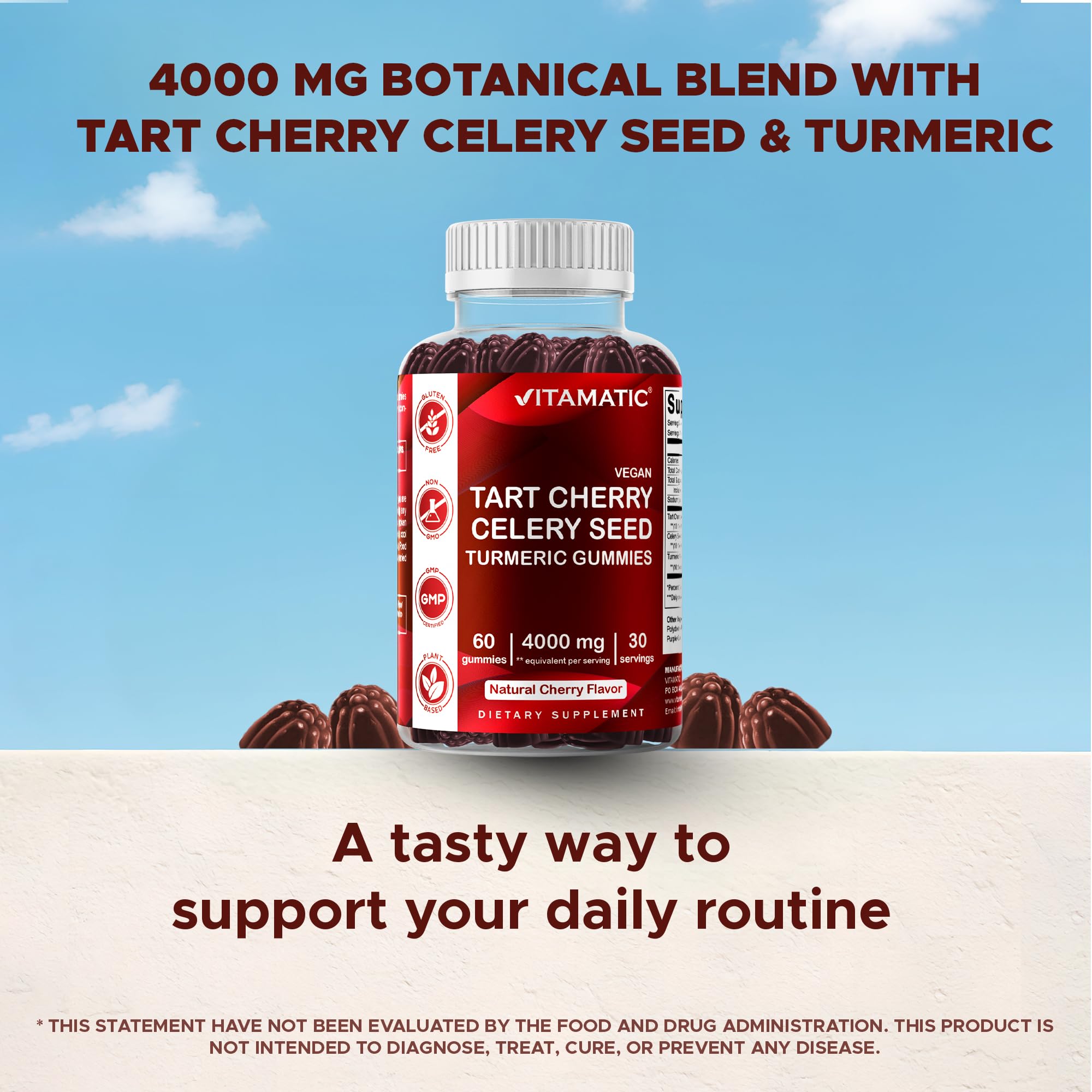 Gummies in a resealable 2-pack pouch display