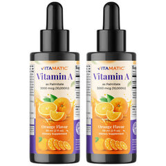 Vitamatic Vitamin A liquid drops bottle front