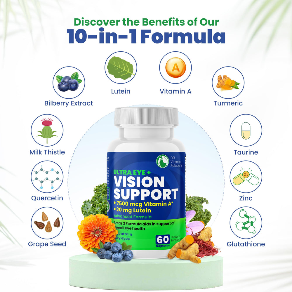Vitamin A and Turmeric for eye health support