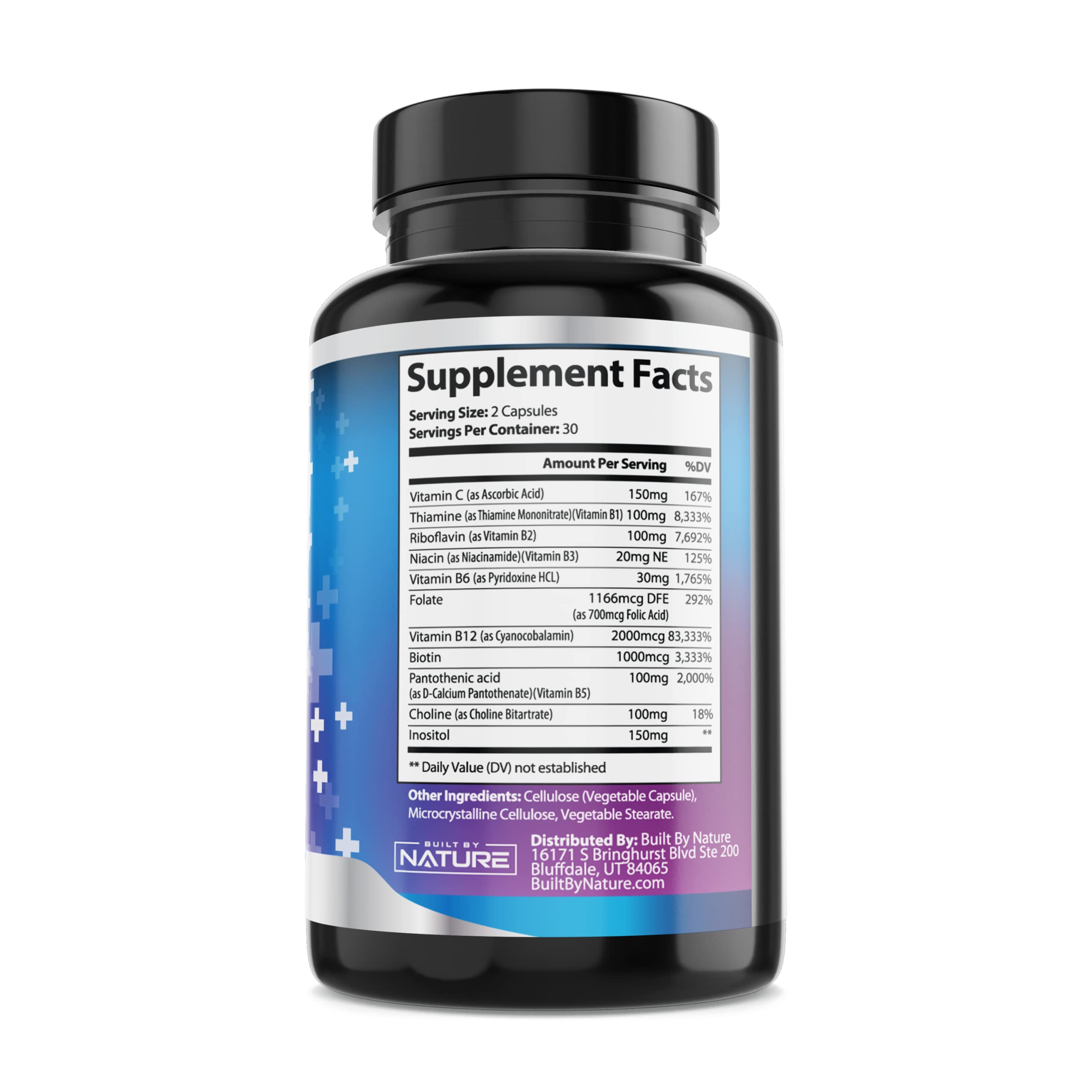 Gluten-free and dairy-free Vitamin B Complex information