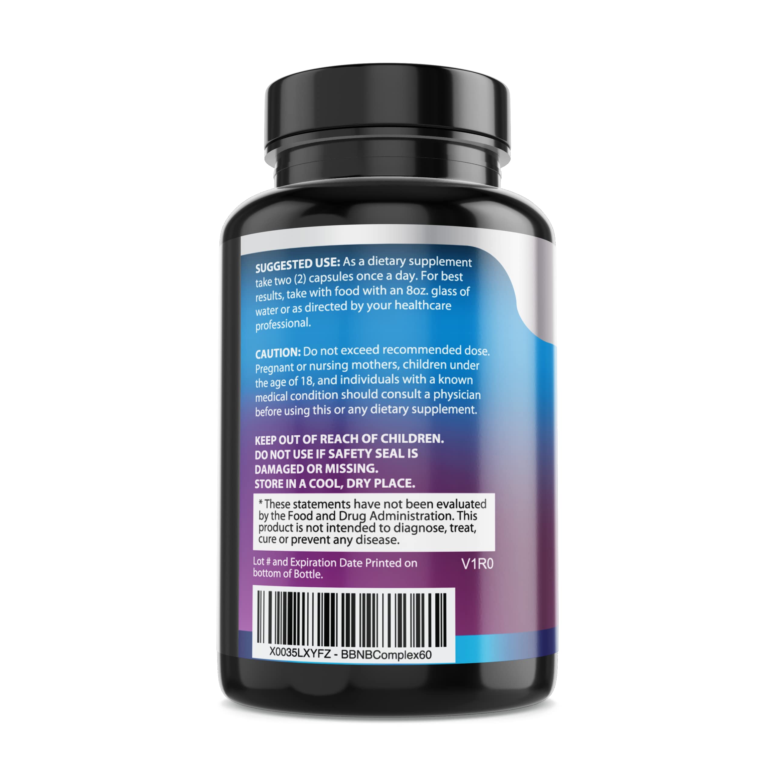 Illustration of immune, energy, and metabolism support from Vitamin B Complex