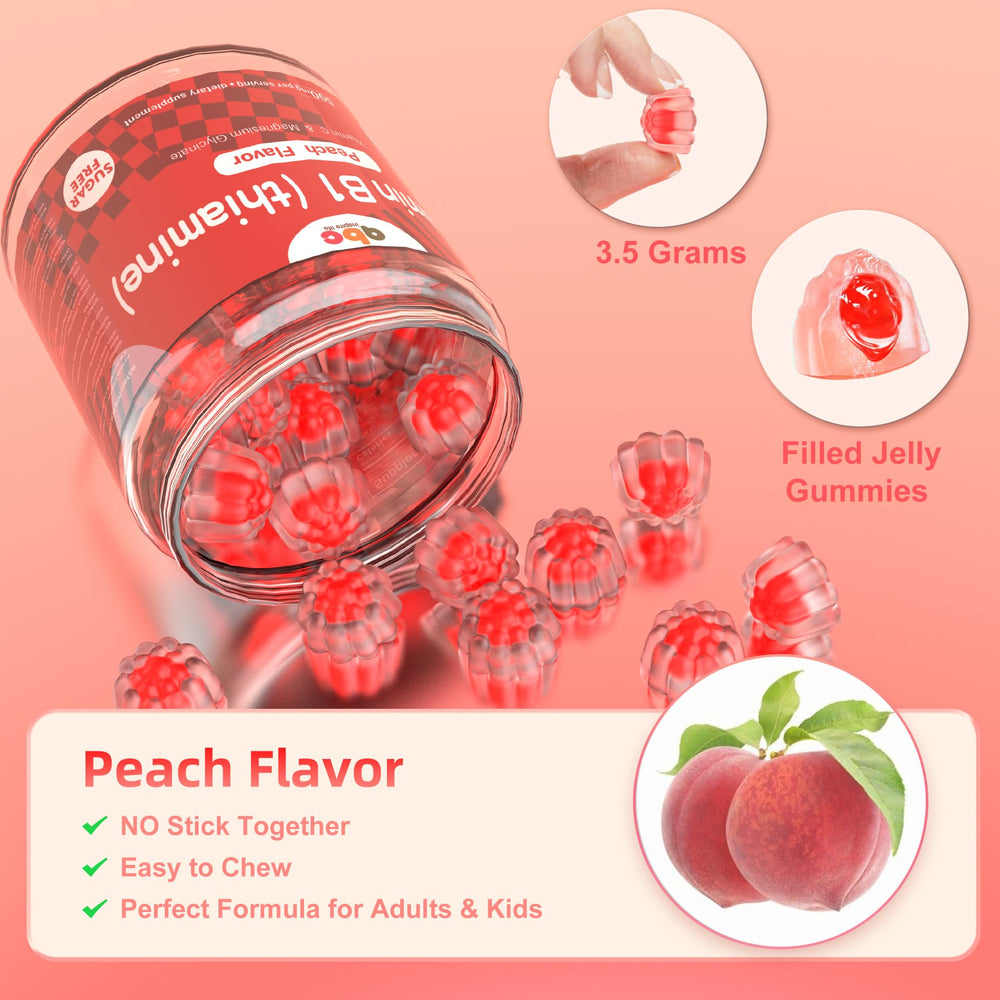 Gummies ingredients label showing non-GMO and vegan