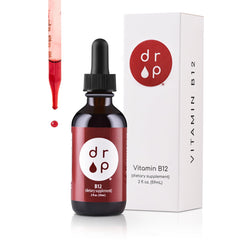 Bottle of Vitamin B12 2500 mcg Liquid Drops