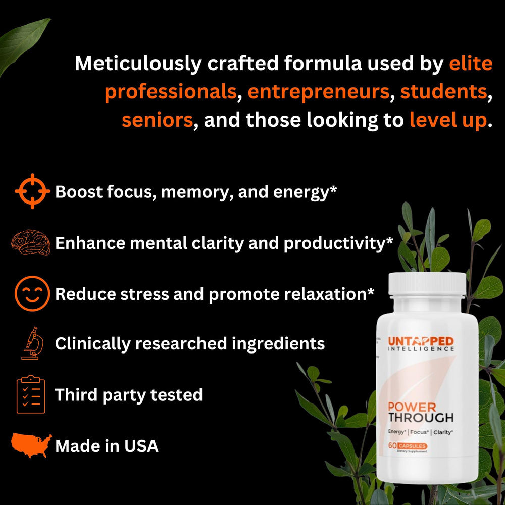 Vitamin B12 capsules used in Power Through