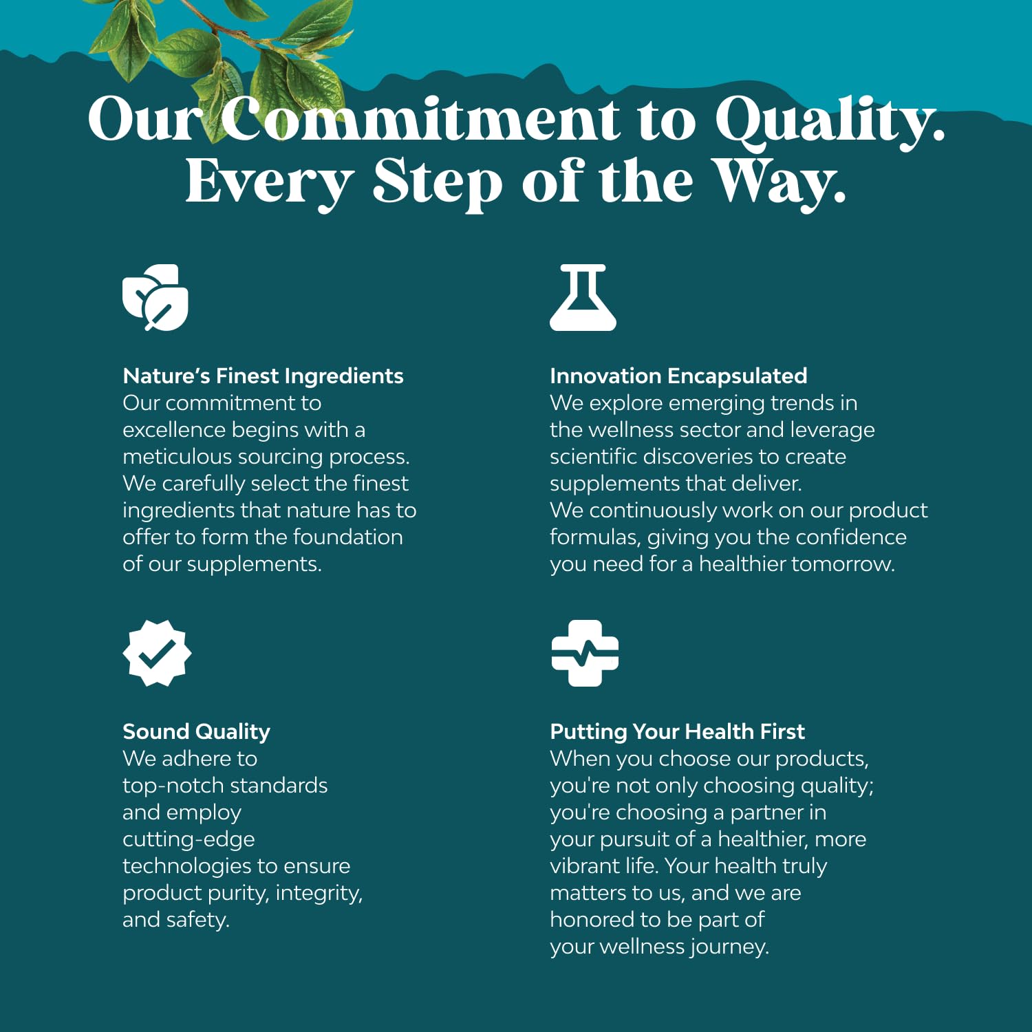 Capsules with glass of water