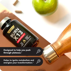 Graphic highlighting 13 ingredients for metabolism and energy