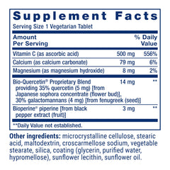 Vitamin C with black pepper extract enhancing absorption