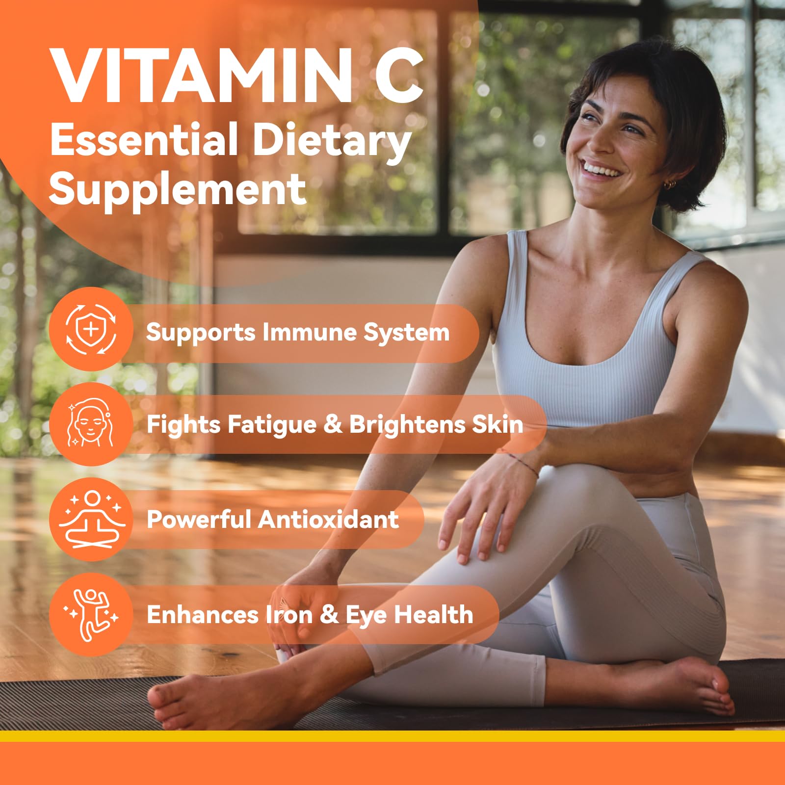 Tropical fruit flavors for Vitamin C chewables