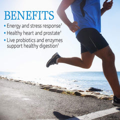 Vitamin Code RAW ONE for Men label close-up