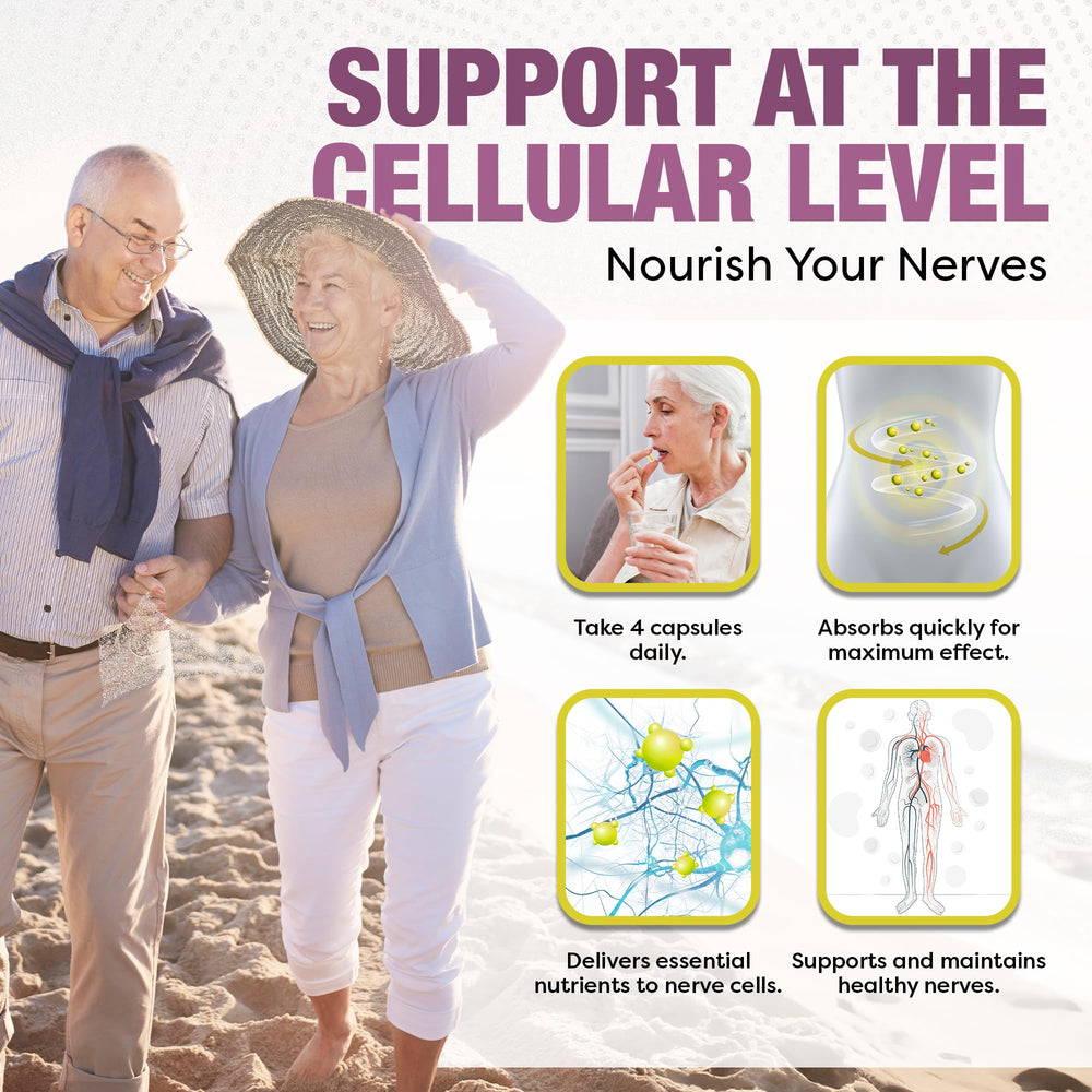 Vitamin D for nerve health in the formula