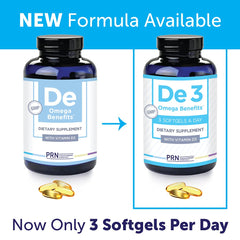 Vitamin D included in the omega-3 formulation