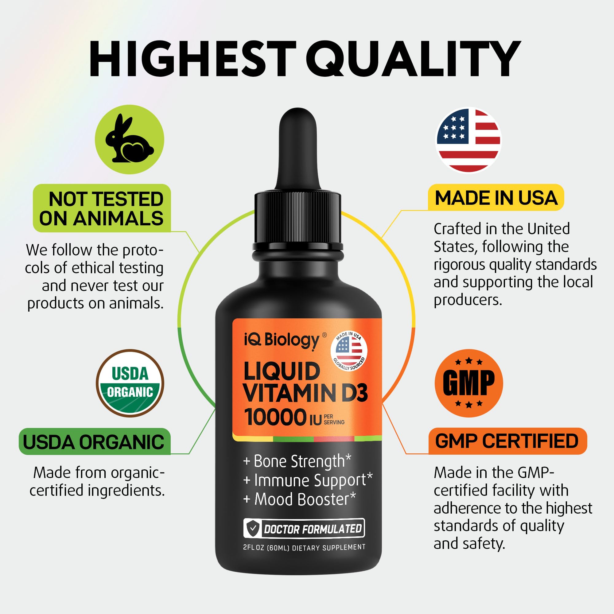 Dental health concept highlighting strong teeth from Vitamin D3