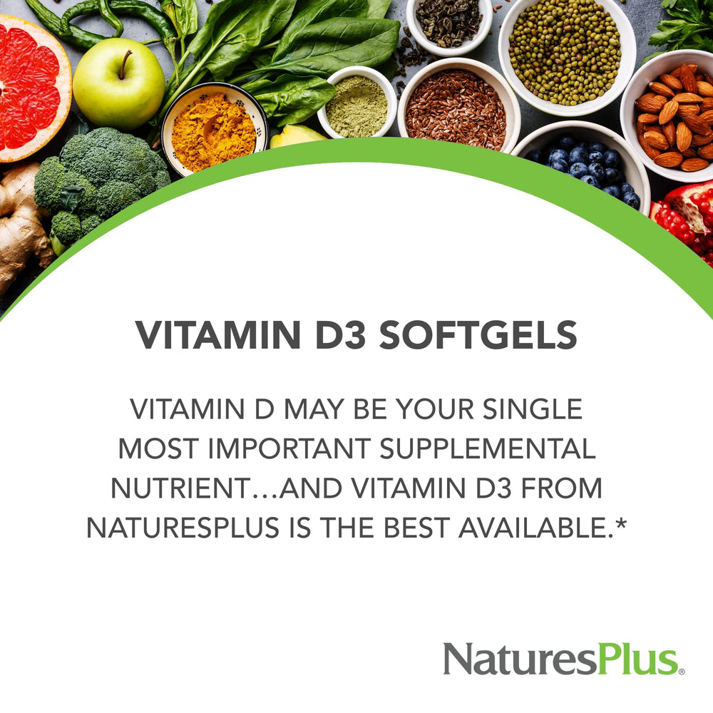 Close-up of Vitamin D3 1000 IU cholecalciferol softgels