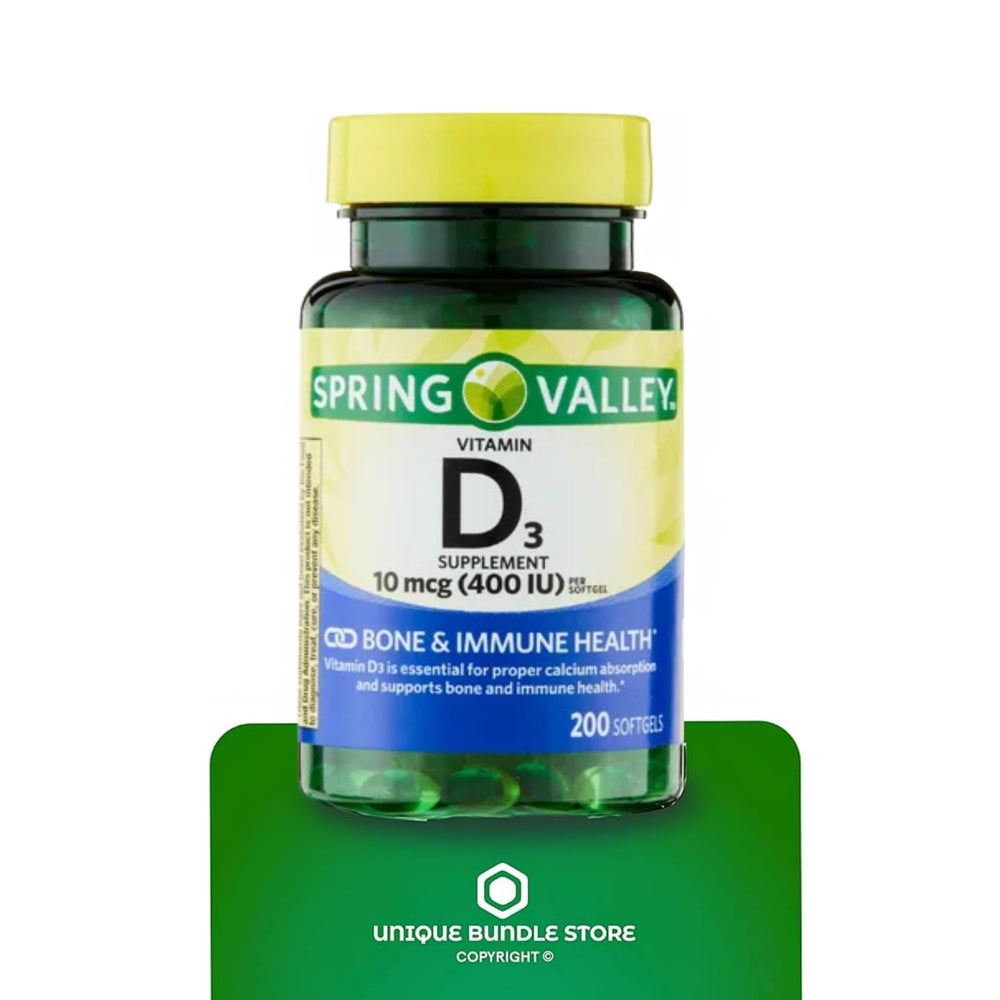 Serving suggestion: one vitamin D3 softgel with a meal
