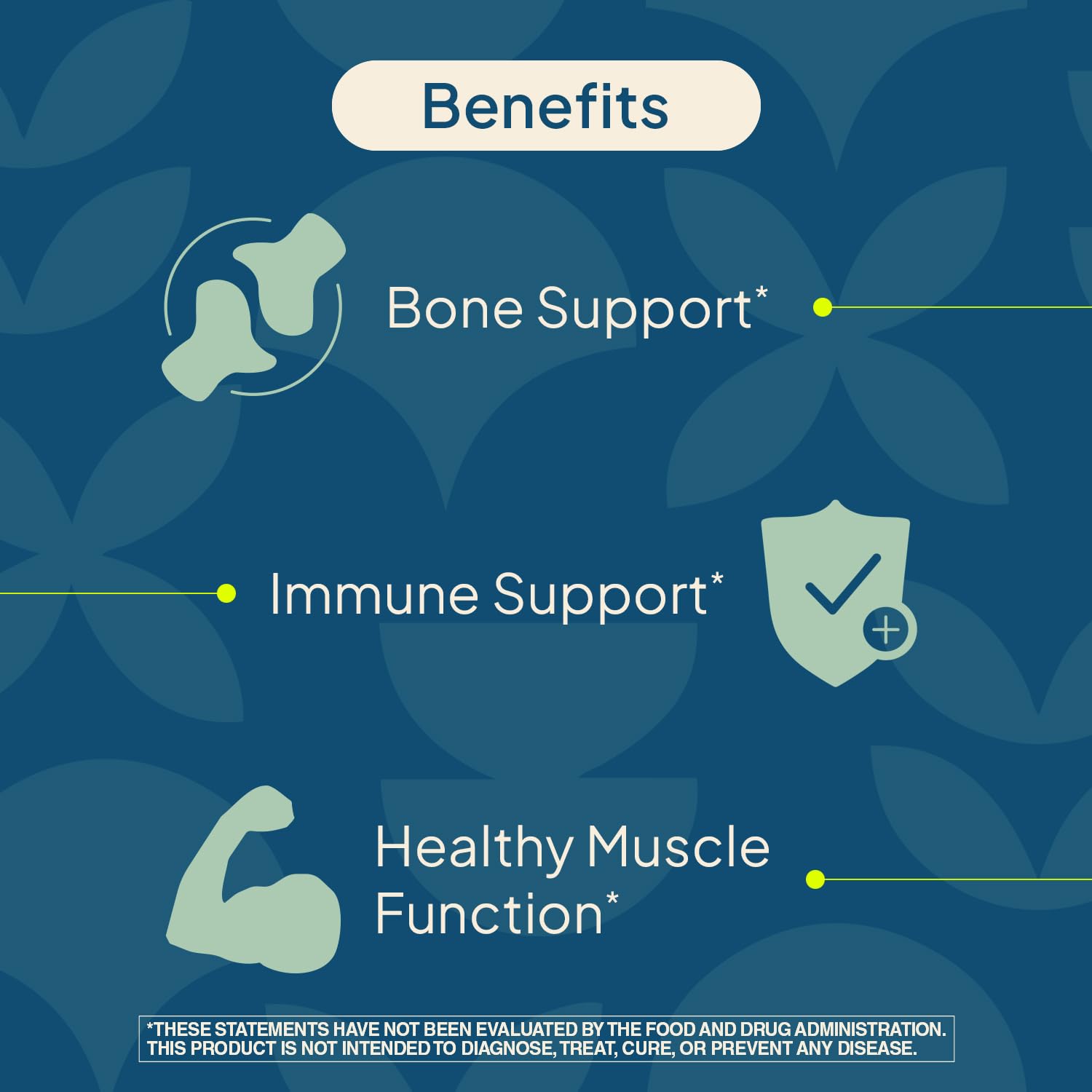 Close-up of Vitamin D3 5000IU 125mcg dosage information