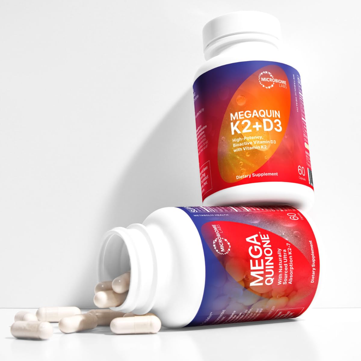 Vitamin D3 5000 IU with MK-7 K2 bone support image