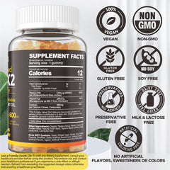 Gummies with coconut oil element for high absorption