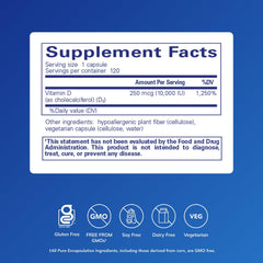Vitamin D3 supporting bone health