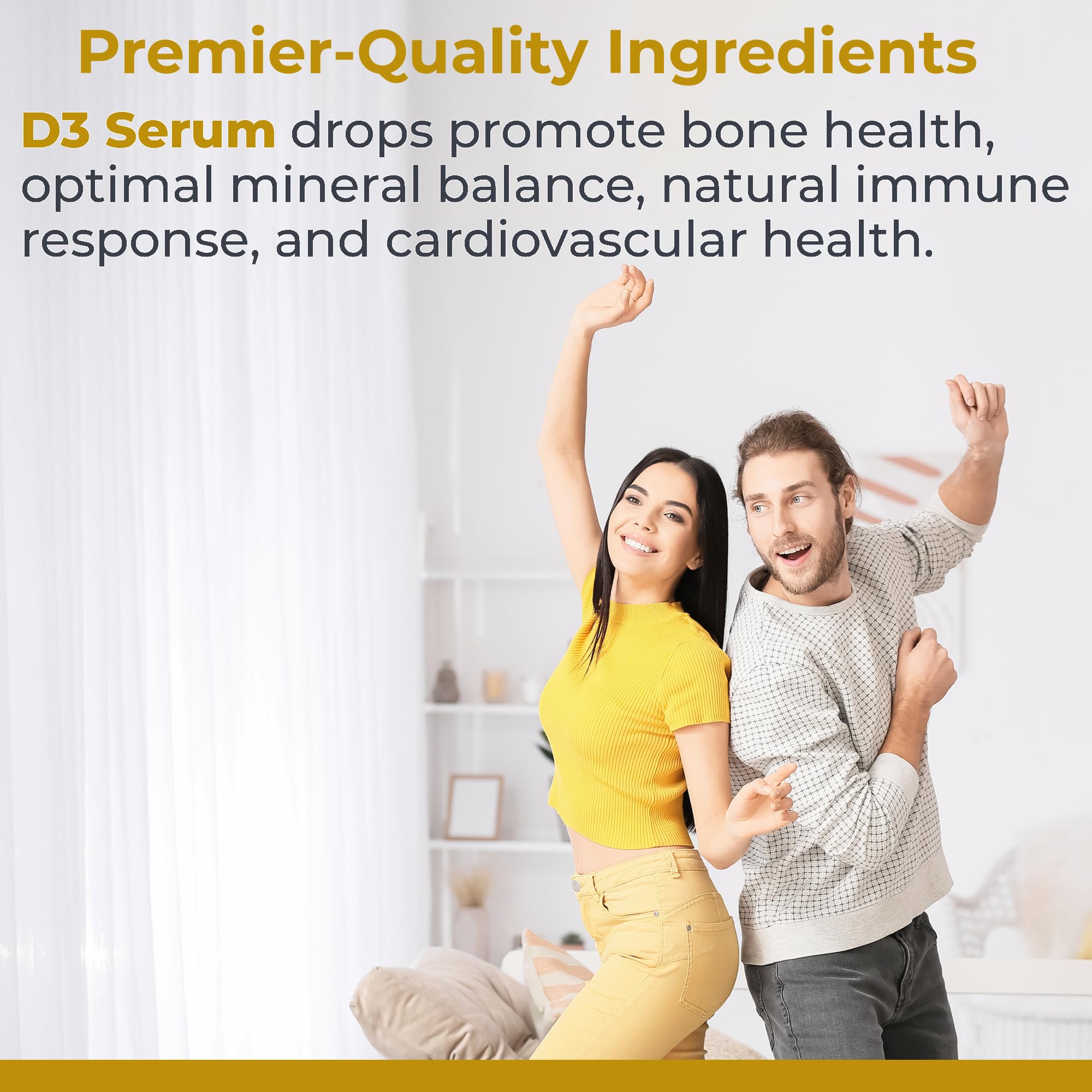 Vitamin D3 liquid with olive oil base