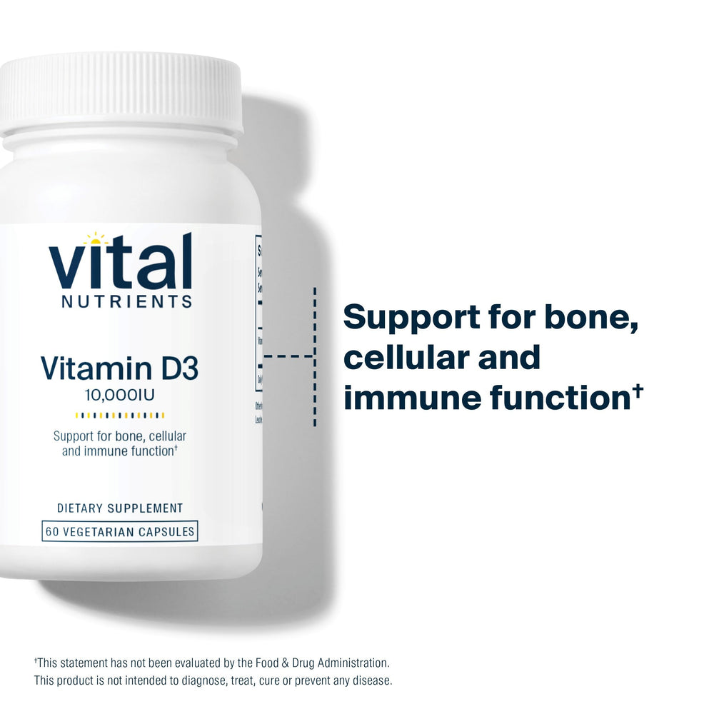 Easy-to-swallow vitamin D3 capsules for optimal absorption