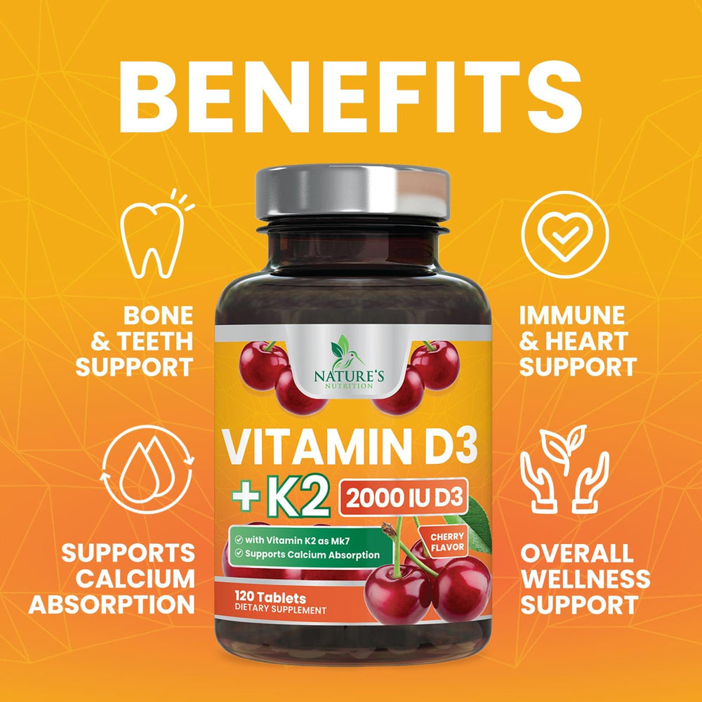 Bones and teeth illustration representing Vitamin D3 K2 support