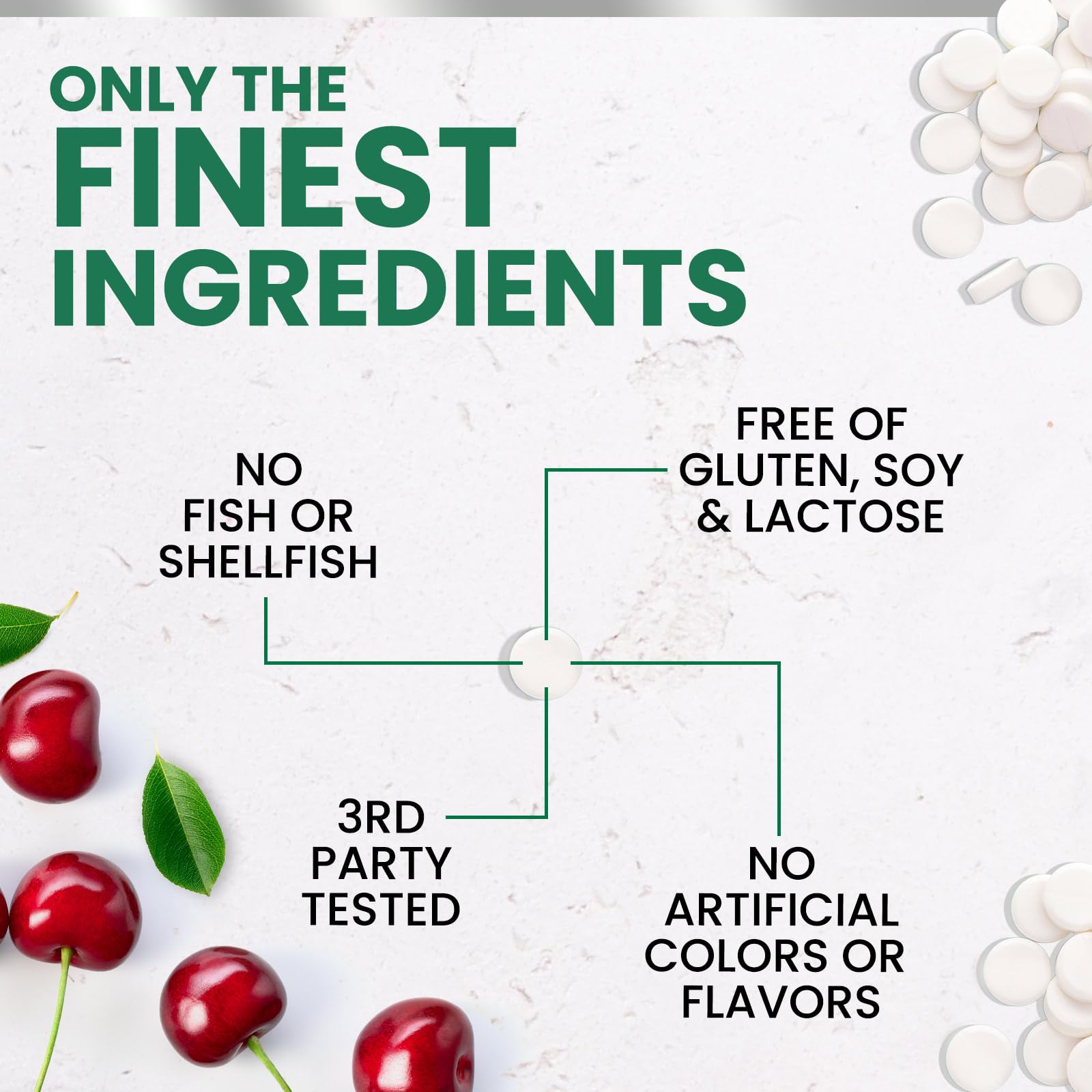 Packaging shot of Vitamin D3 K2 120 tablets bottle