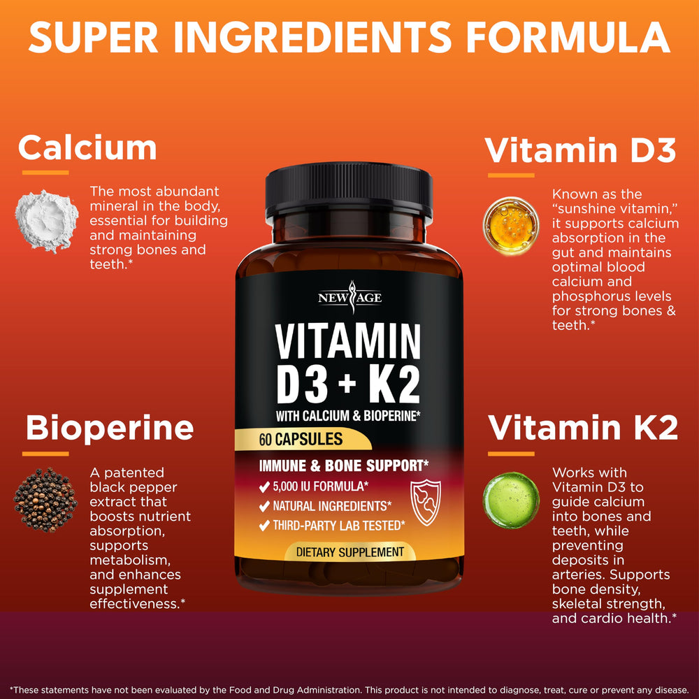 Product image highlighting bone support benefits