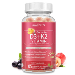 Hero image of Vitamin D3 10000 IU + K2 MK-7 vegan gummies bottle