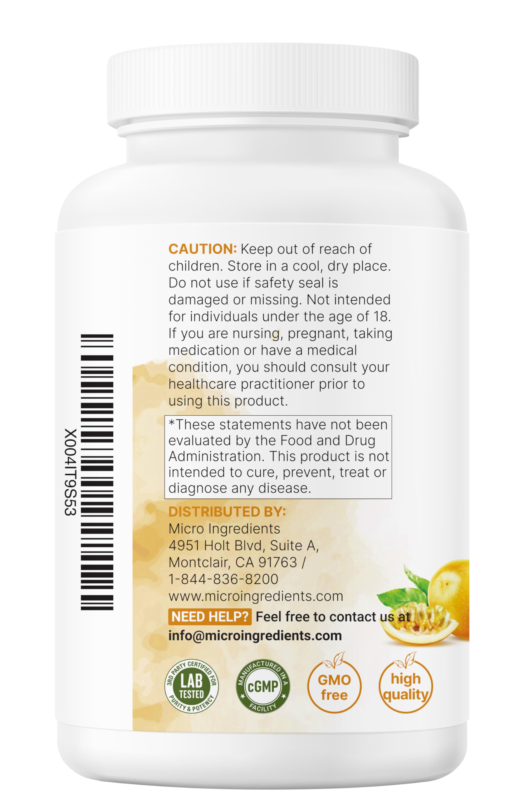 Box packaging and bottle for Vitamin D3 + K2 Gummies