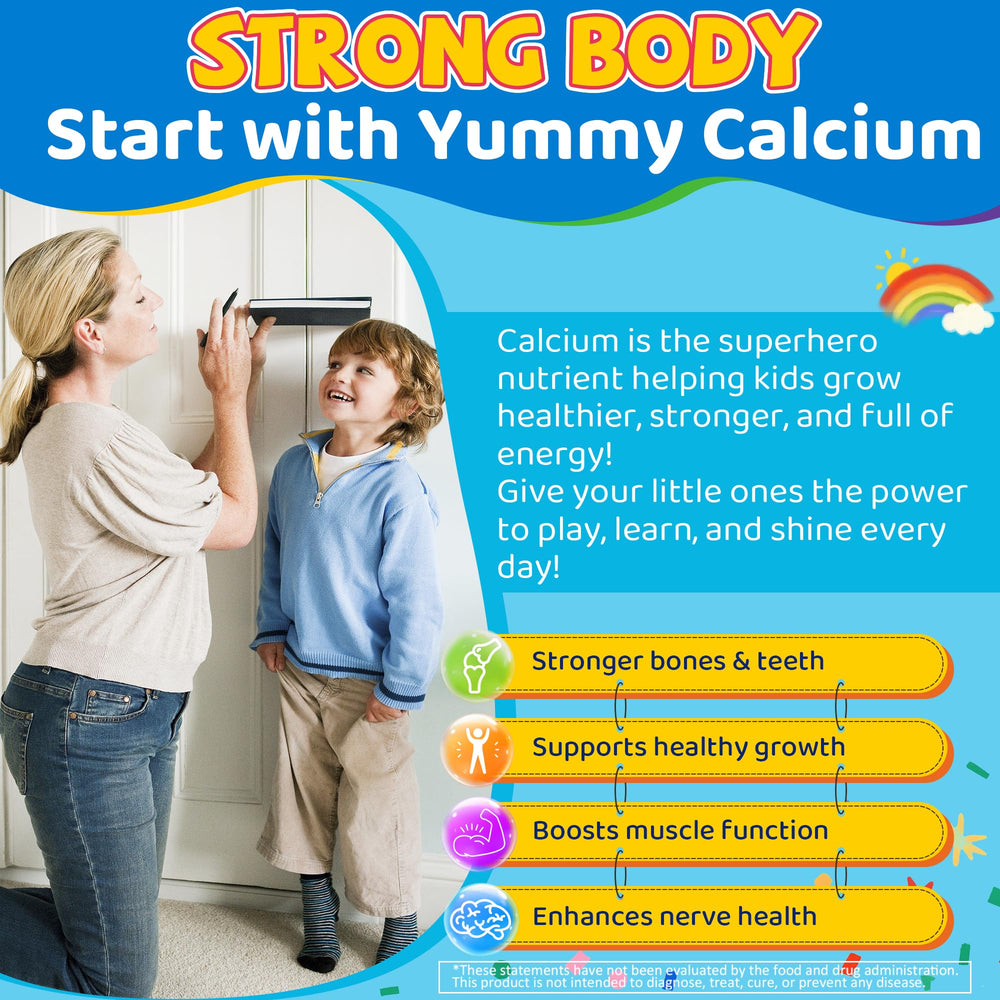 Icon representing Vitamin D3 and Vitamin K2 for kids' bone health