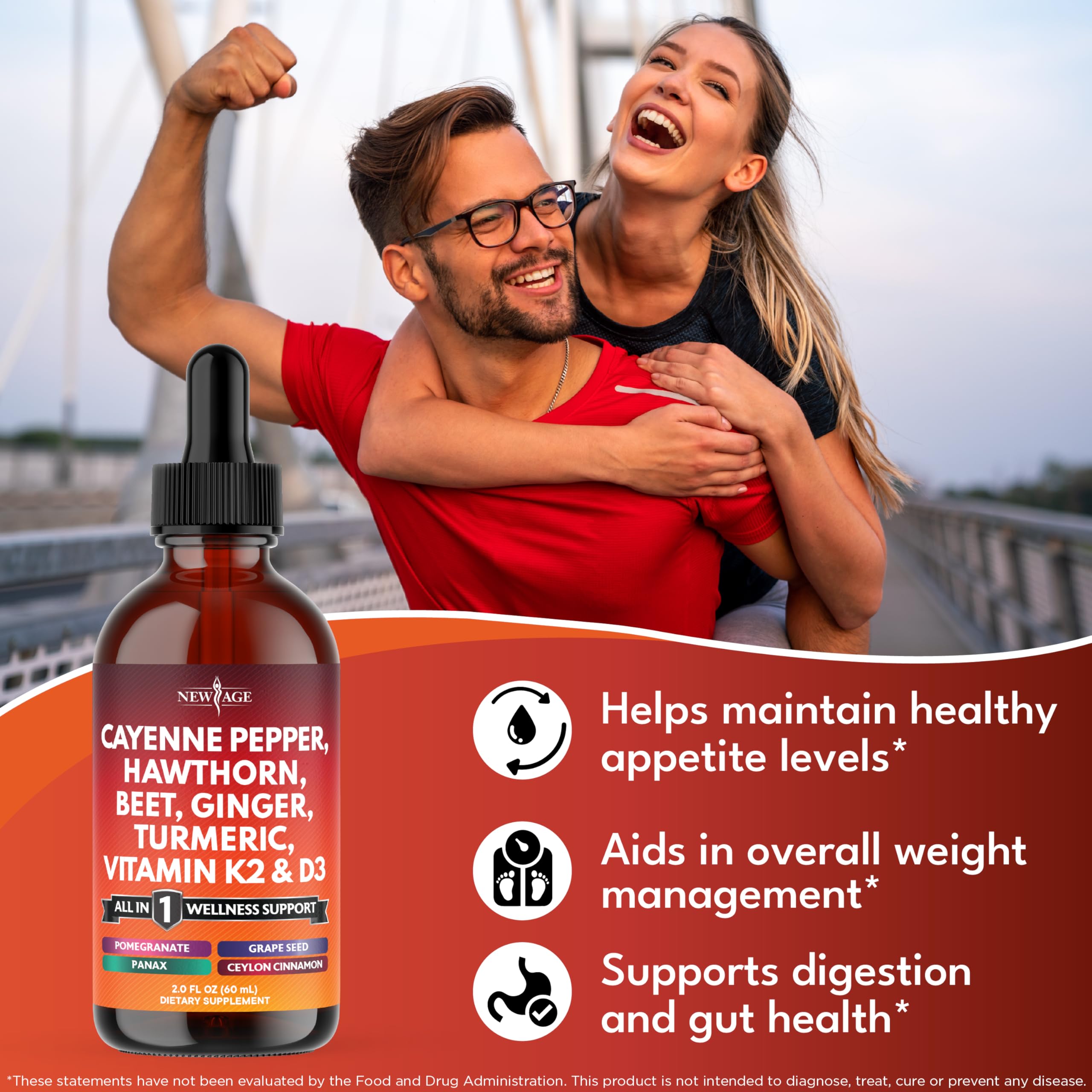 Vitamin D3 and K2 in liquid drop supplement