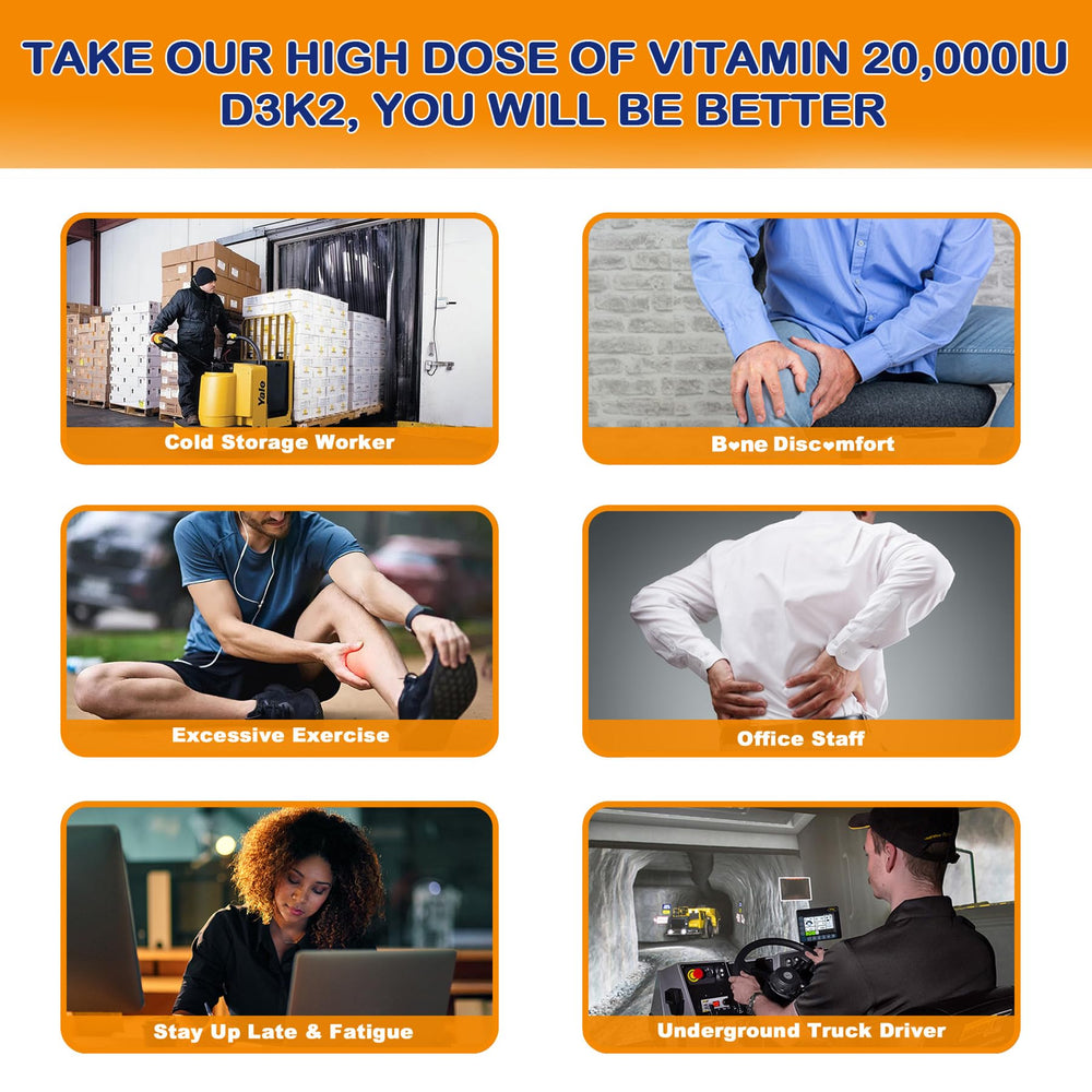 Dosage illustration showing one softgel daily