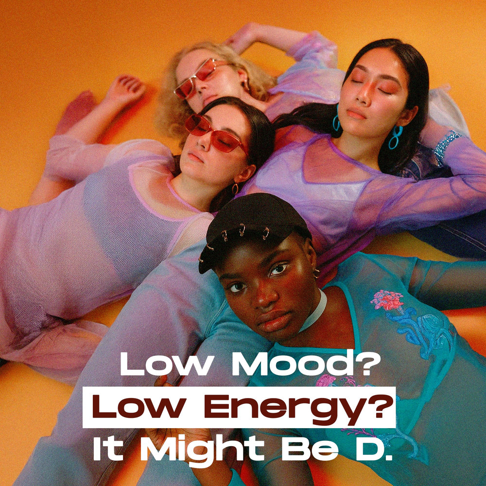 Close-up of non-GMO D3 K2 strips in blister