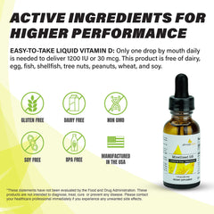 Nutrition label highlighting allergen-free (no dairy, eggs, fish, shellfish, nuts, or soy)