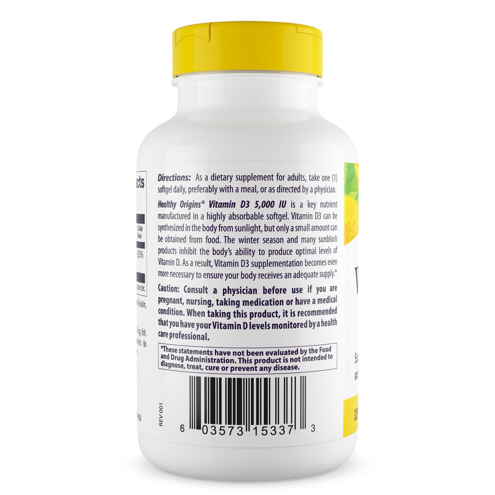Close-up of Vitamin D3 softgels designed for easy absorption