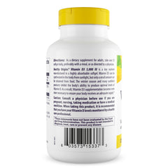 Close-up of Vitamin D3 softgels designed for easy absorption