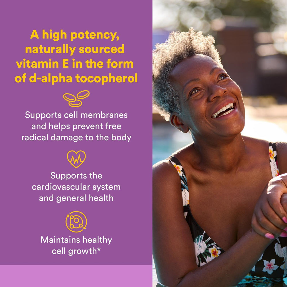 D-alpha tocopherol Vitamin E softgel